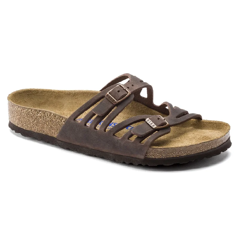 Birkenstock Granada Soft Footbed Oiled Leather Habana