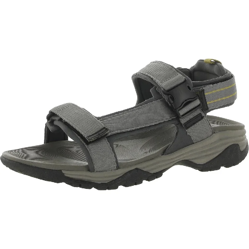 Dockers Mens Bradley Adjustable Man Made Sport Sandals