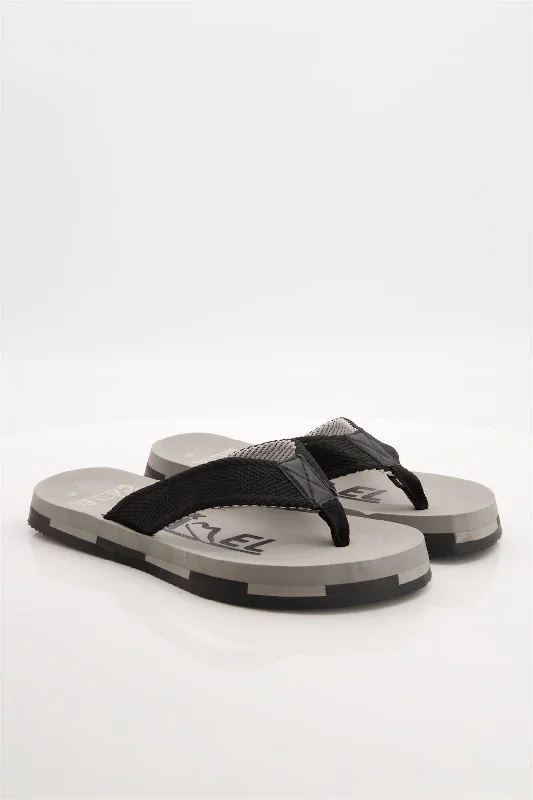 Men Strider Grey & White Flip Flop