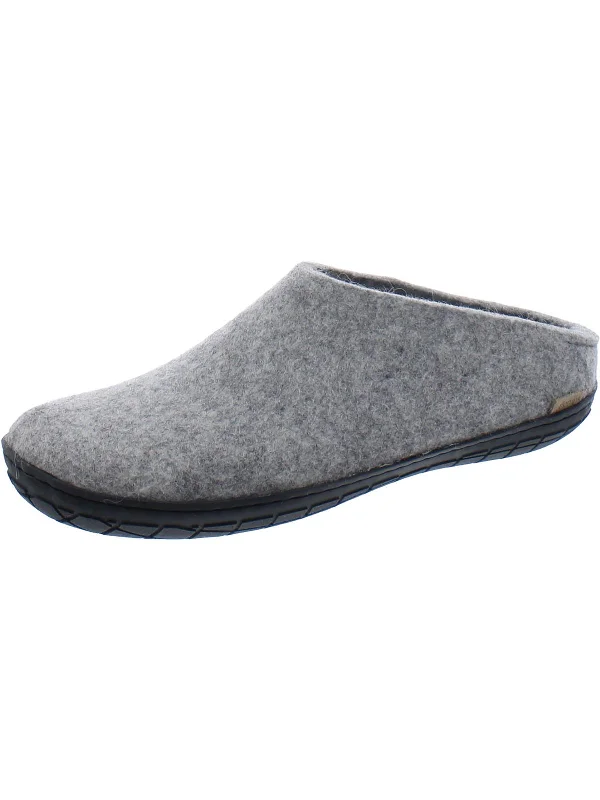 Mens Arch Support Ankle Slip-On Slippers