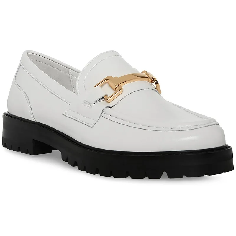 8 Medium (B,M) / White Leather