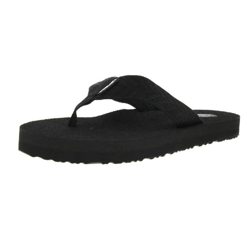 Teva Womens Mush II  Textured Thong Flip-Flops