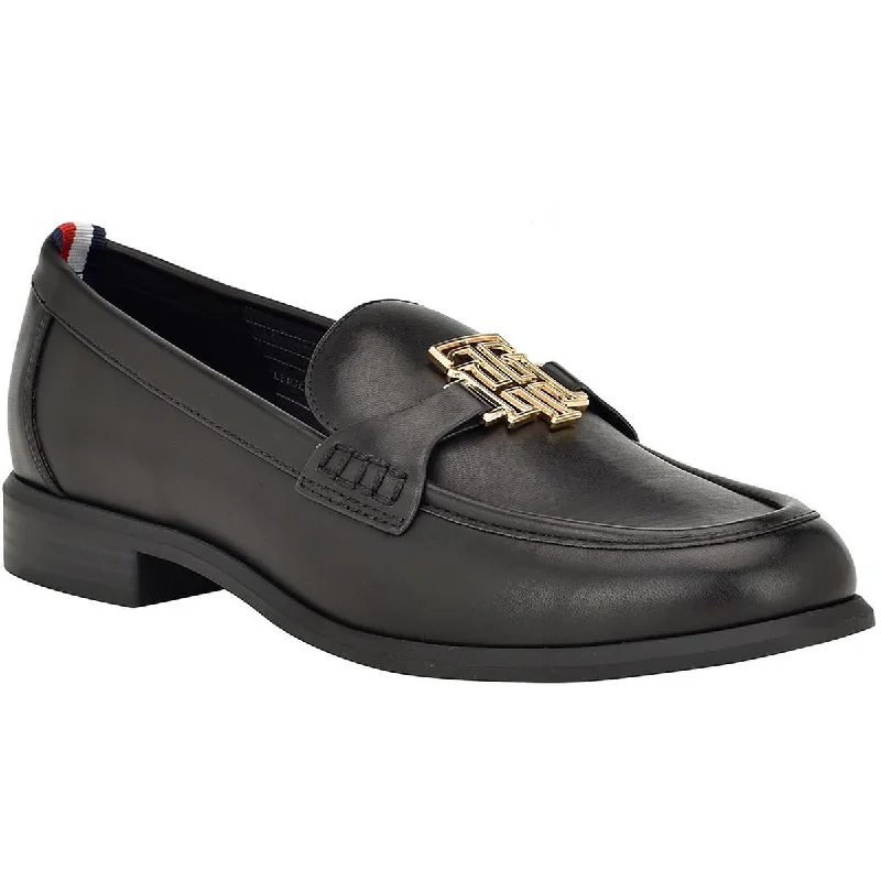 Tommy Hilfiger Womens TEROW Faux leather Slip on Flat Shoes